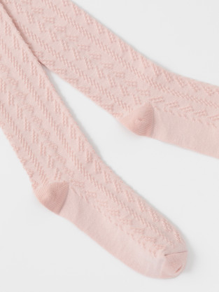 Колготки для девочки, артикул: К 9316, цвет: светло-розовый - 2 фото
