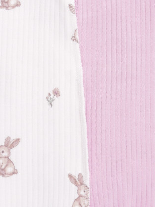 Комбинезон для новорожденных, артикул: К 6523-2уп, цвет: розовый - 2 фото