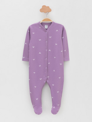 Комбинезон для новорожденных, артикул: К 6523-2уп, цвет: фиолетовый - 2 фото