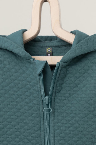 Комбинезон для мальчика, артикул: К 6490, цвет: зеленый - 2 фото