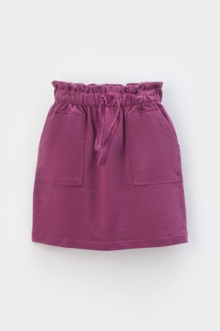 Юбка для девочки, артикул: КР 7133, цвет: фиолетовый - 2 фото