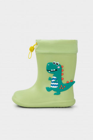 Сапоги, сноубутсы, артикул: КО 40002, цвет: зеленый - 2 фото