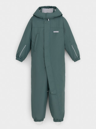 Комбинезоны утепленные для мальчика, артикул: ВК 60109/7 УЗГ, цвет: зеленый - 2 фото