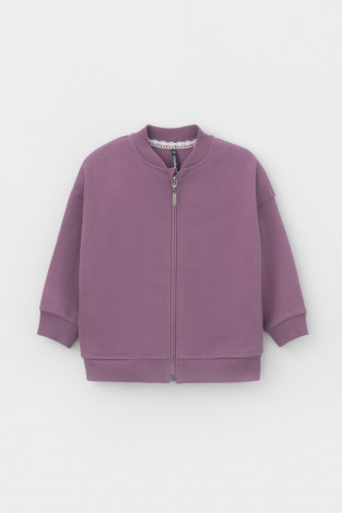 Жакет для девочки, артикул: КР 302385, цвет: бордовый - 2 фото