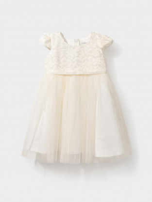 Платье для девочки, артикул: 52100(4058), цвет: сливки2 - 2 фото
