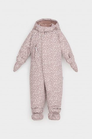 Комбинезоны утепленные для девочки, артикул: ВК 60032/н/46 Ал, цвет: розовый - 2 фото