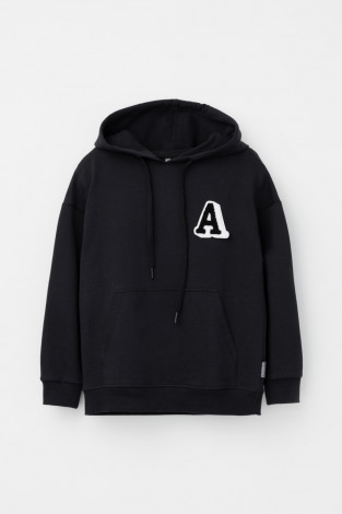 Толстовки для мальчика, артикул: КР 302317, цвет: черный3 - 2 фото