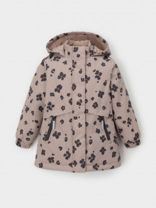 Куртка для девочки, артикул: ВК 32190/н/1 УЗГ, цвет: бежевый - 2 фото