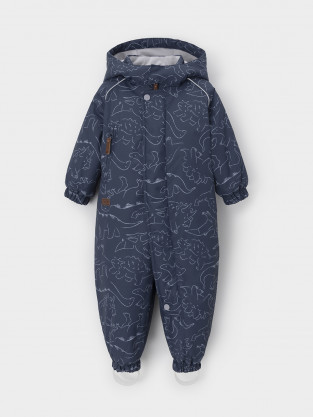 Комбинезоны утепленные для мальчика, артикул: ВК 60085/н/83 Ал, цвет: синий - 2 фото