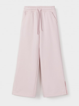 Брюки для девочки, артикул: КР 400935, цвет: светло-розовый - 2 фото