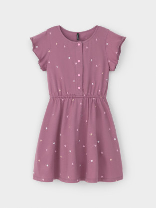 Платье для девочки, артикул: КР 5792, цвет: бордовый - 2 фото