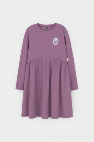 Платье для девочки, артикул: КР 5915, цвет: бордовый - 2 фото