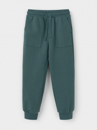 Брюки для мальчика, артикул: КР 400908, цвет: зеленый - 2 фото