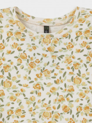 Платье для девочки, артикул: КР 5793-1, цвет: сахар - 2 фото