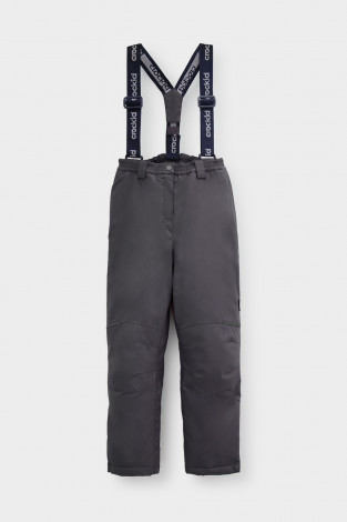 Брюки утепленные, артикул: ВК 40008/24/1 ГР, цвет: темно-серый - 2 фото