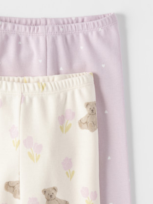 Брюки для новорожденных, артикул: К 400785-2уп, цвет: светло-розовый - 2 фото