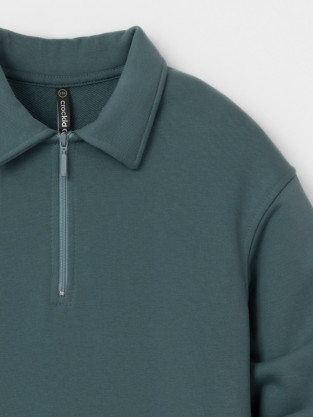 Платье для девочки, артикул: КР 5962, цвет: зеленый - 2 фото