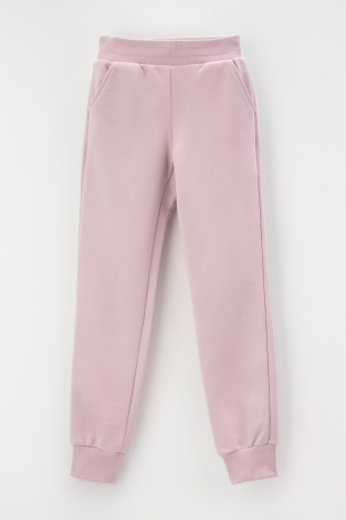 Брюки для девочки, артикул: КР 400590, цвет: розовый - 2 фото