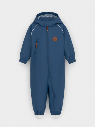 Комбинезоны утепленные для мальчика, артикул: ВК 60091/3 Ал, цвет: темно-синий - 2 фото