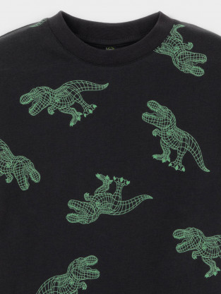 Футболка для мальчика, артикул: КР 303007-1, цвет: темно-серый - 2 фото