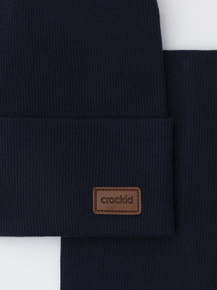 Шапка для мальчика, артикул: К 8149/25, цвет: синий - 2 фото