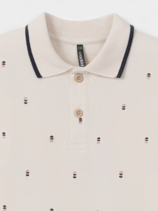 Футболка для мальчика, артикул: КР 302416, цвет: светло-бежевый - 2 фото