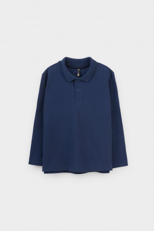 Джемпер для мальчика, артикул: К 302109, цвет: темно-синий - 2 фото