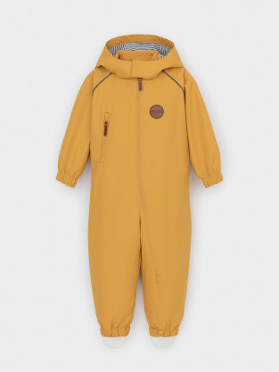Комбинезоны утепленные для мальчика, артикул: ВК 60091/4 Ал, цвет: желтый - 2 фото