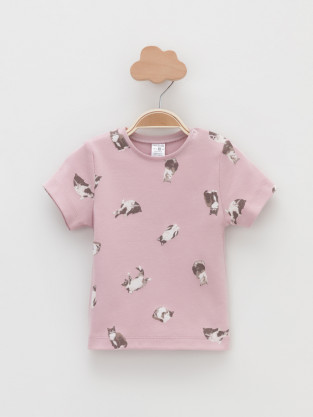 Футболка для новорожденных, артикул: К 301156-2уп, цвет: розовый - 2 фото
