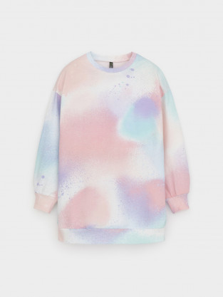 Джемпер для девочки, артикул: КР 302671, цвет: мульти