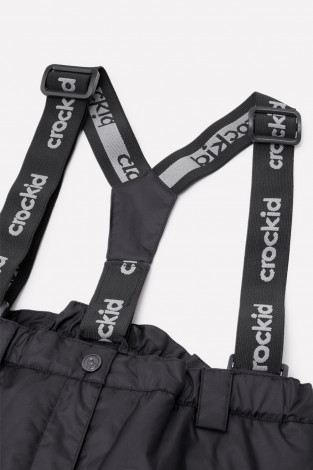 Брюки утепленные, артикул: ВК 40008/2 ГР, цвет: темно-серый - 2 фото