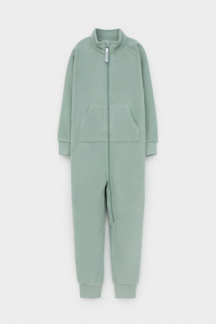 Комбинезон для девочки, артикул: ФЛ 60006/5 ГР, цвет: минт - 2 фото