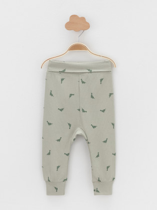 Брюки для новорожденных, артикул: К 400715-2уп, цвет: хаки - 2 фото