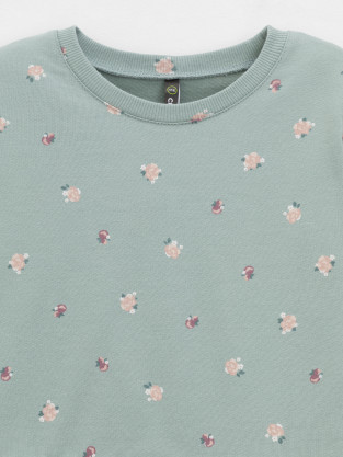 Платье для девочки, артикул: КР 5922-1, цвет: голубой - 2 фото