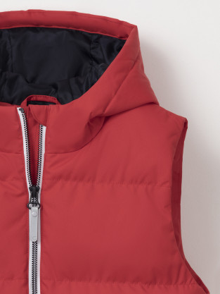 Жилеты для мальчика, артикул: ВК 35022/7 ГР (128-152), цвет: красный - 2 фото