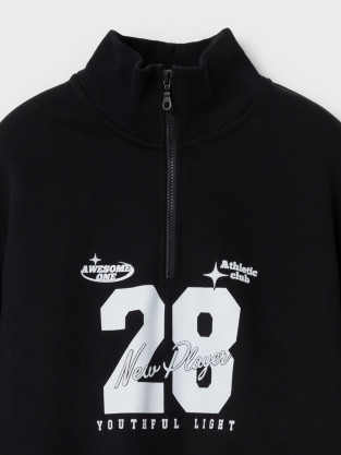 Свитшоты для мальчика, артикул: КР 303025-1, цвет: черный3 - 2 фото