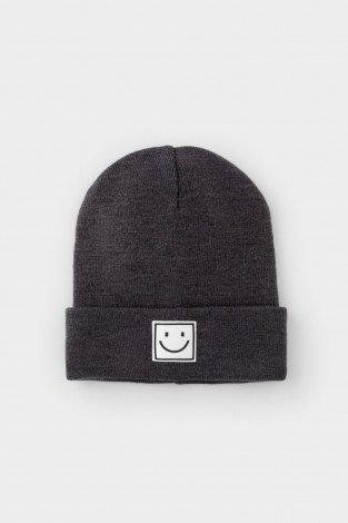 Шапка, артикул: КВ 20397/ш, цвет: темно-серый - 2 фото