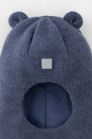 Шапка, артикул: КВ 20393/25ш, цвет: синий - 2 фото