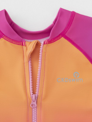 Купальник для девочки, артикул: ТК 16030/1 ФВ, цвет: розовый - 2 фото