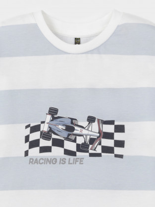 Футболка для мальчика, артикул: КР 302978, цвет: голубой - 2 фото