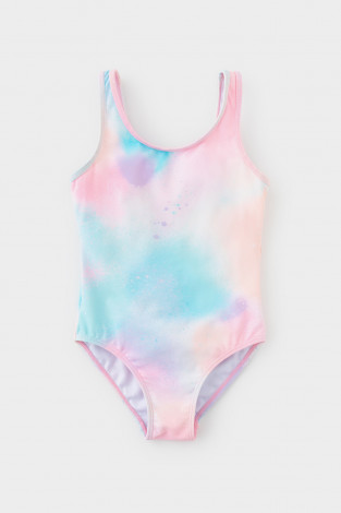 Купальник для девочки, артикул: ТК 16006/16н ФВ, цвет: мульти - 2 фото