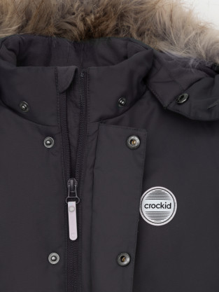 Куртки для мальчика, артикул: ВК 36106/3 ГР (128-158), цвет: темно-серый - 2 фото