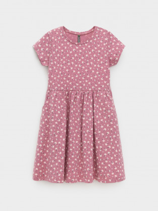 Платье для девочки, артикул: КР 5644, цвет: розовый - 2 фото