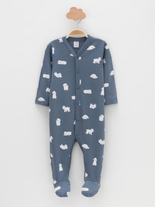 Комбинезон для новорожденных, артикул: К 6025-2уп, цвет: синий - 2 фото