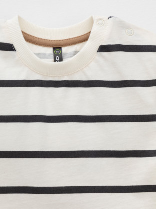 Футболка для мальчика, артикул: КР 302839, цвет: сахар - 2 фото