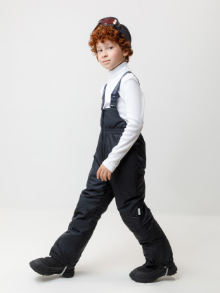 Брюки утепленные, артикул: ВК 40007/25/7 ГР, цвет: темно-серый - 2 фото