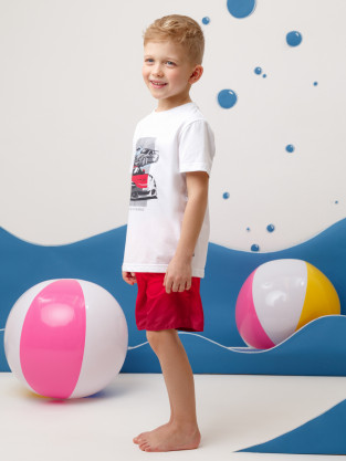 Плавки для мальчика, артикул: ТК 19008/4 ФВ, цвет: оранжевый - 2 фото