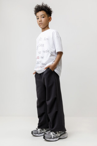 Брюки подростковые, артикул: КБ 400893, цвет: темно-серый